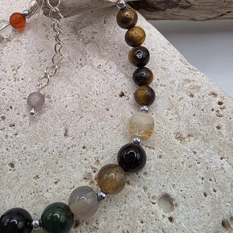 Bransoletka z kamieni - Zodiak Bliźnięta