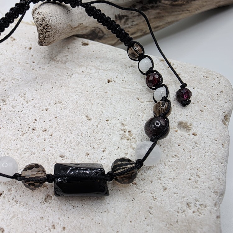 Bransoletka z kamieni - Zodiak Koziorożec