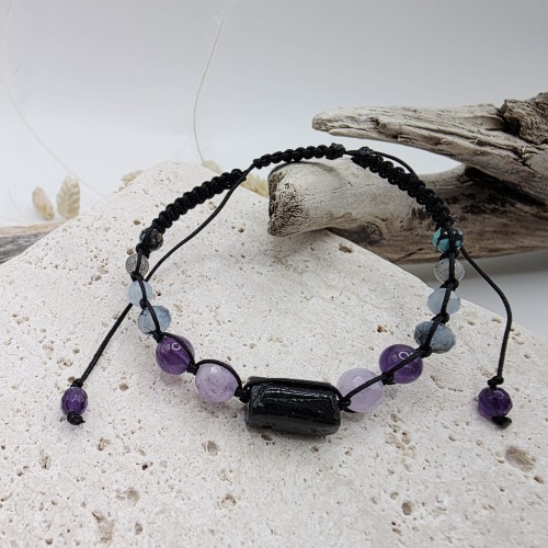 Bransoletka z kamieni - Zodiak Wodnik