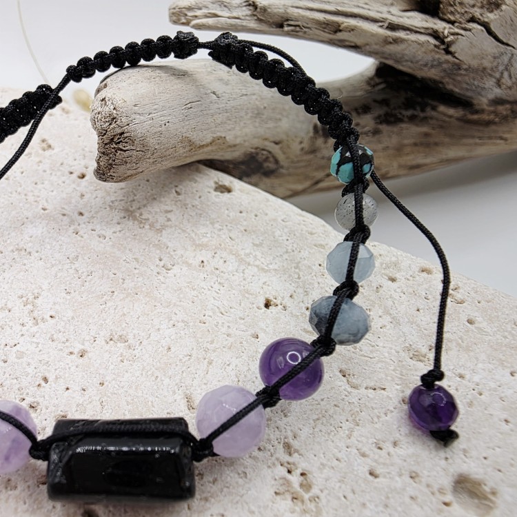 Bransoletka z kamieni - Zodiak Wodnik