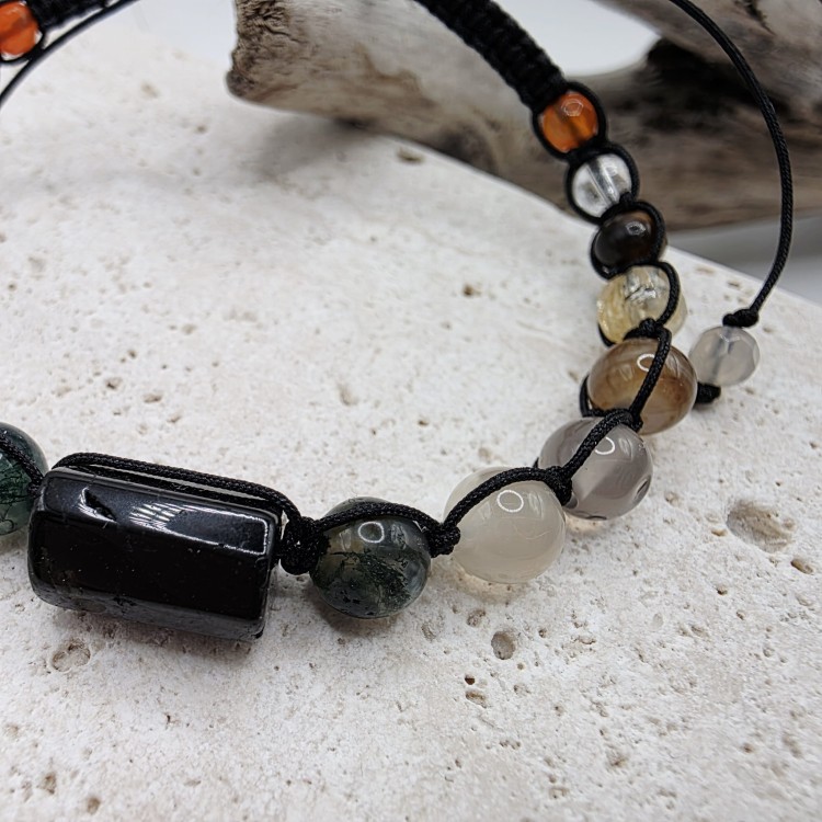 bransoletka z kamieni - Zodiak Bliźnięta