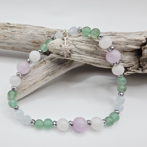 Bransoletka z kamieni - amulet podróżnika awenturyn