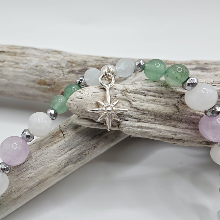 Bransoletka z kamieni - amulet podróżnika awenturyn