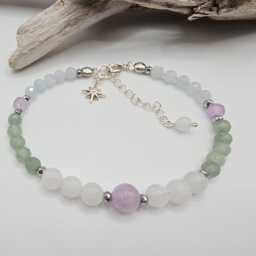 Bransoletka z kamieni - amulet podróżnika awenturyn