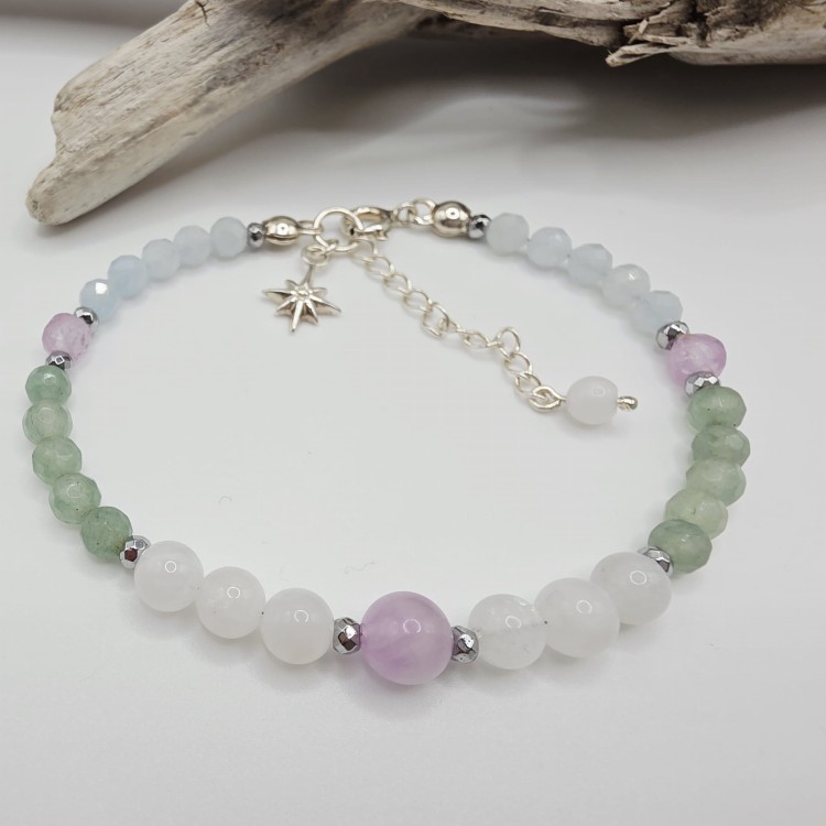 Bransoletka z kamieni - amulet podróżnika awenturyn