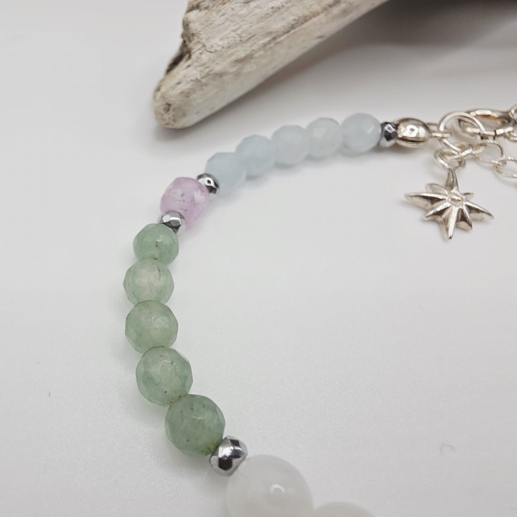 Bransoletka z kamieni - amulet podróżnika awenturyn