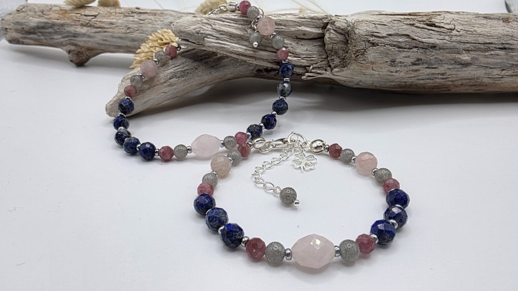 Bransoletka przyjaźni z kamieni naturalnych