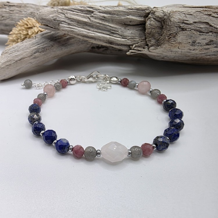 Bransoletka przyjaźni z kamieni naturalnych