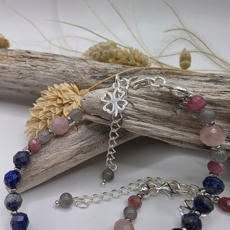 Bransoletka przyjaźni z kamieni naturalnych